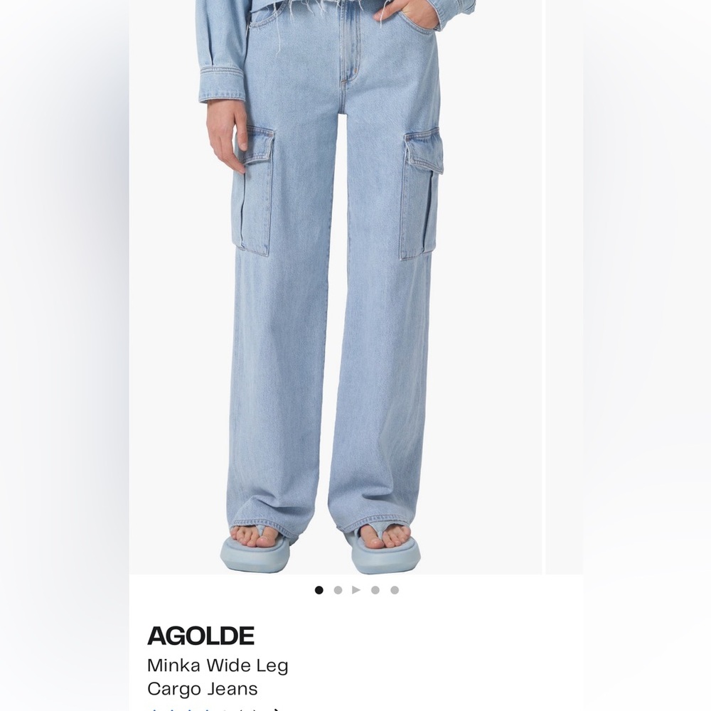 AGOLDE cargo jeans